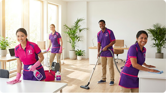 Professional cleaning team at work (1)